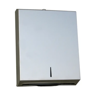 Metlam ML725 Dispenser in Satin Stainless Steel Front View