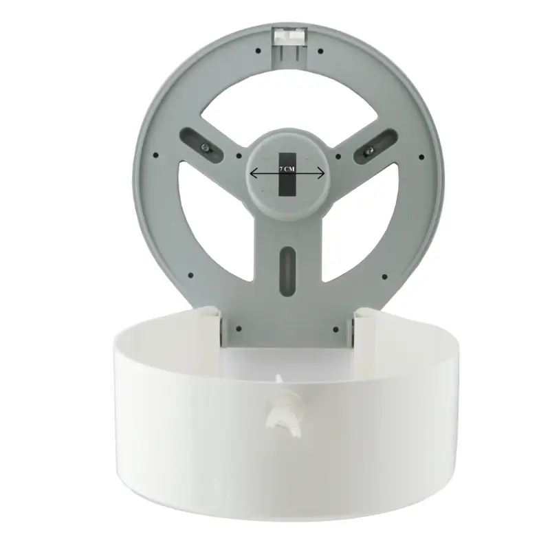 DOLPHY CLASSIC Jumbo Toilet Paper Dispenser Open View