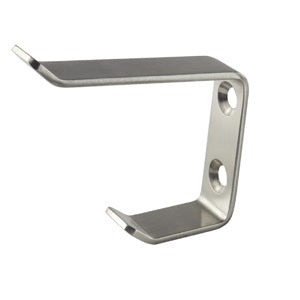 DOLPHY SS Hat & Coat Hook Screw Fix 20mm Depth Side View