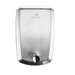 DOLPHY stainless soap dispenser 500ml front view wall mounted in commercial washroom