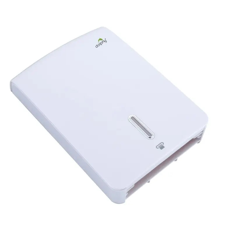 Dolphy Jumbo Plaza paper towel dispenser top view showing 2-pack capacity