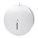 Dolphy PLAZA Jumbo Toilet Roll Dispenser - White Front View