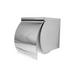 Dolphy Stainless Single Toilet Roll Holder with Shelf Side View