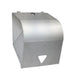 dolphy stainless steel roll towel dispenser in silver finish Left side view