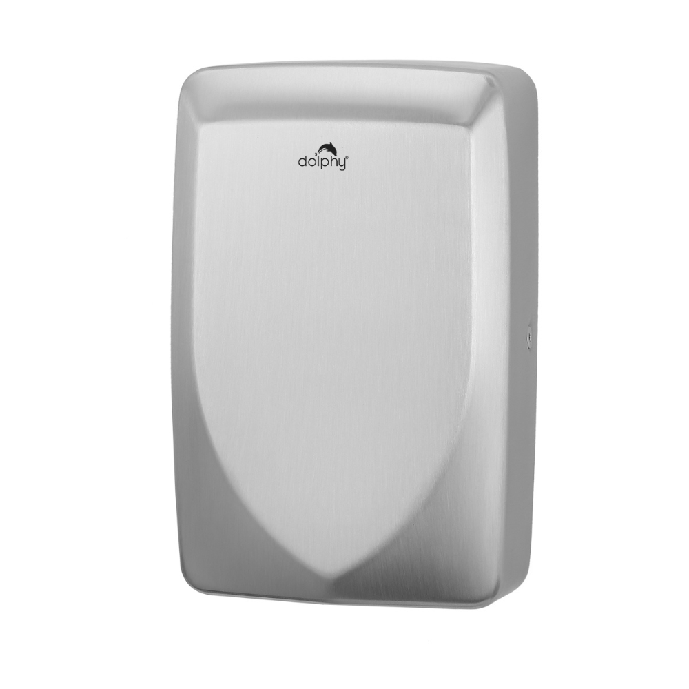 Dolphy_COMPACT_Stainless_Steel_Hand_Dryer_700W_Front_View