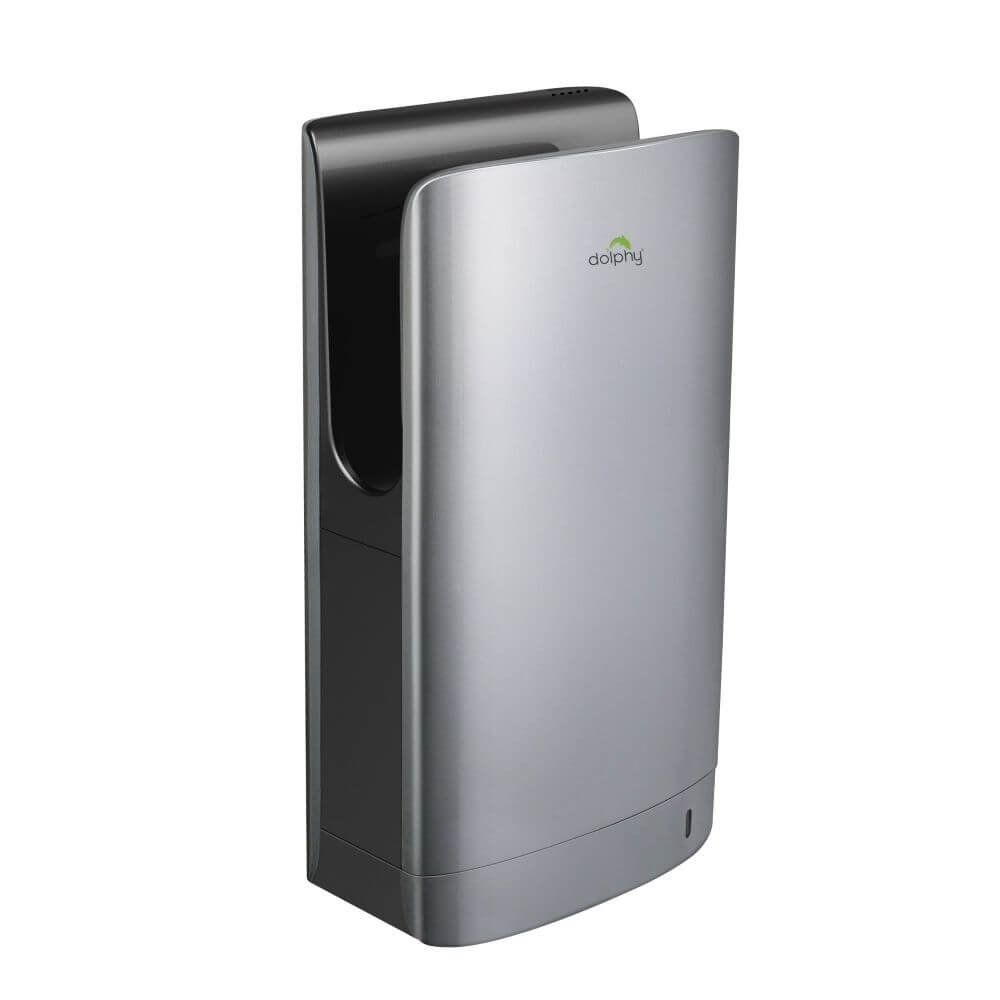 Dolphy ULTRA COMPACT Jet Hand Dryer - 1850W Left Side View