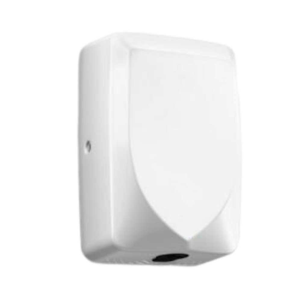 Dolphy White COMPACT Hand Dryer- ABS Right Side View