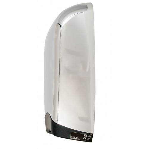 Dryflow Elite Mark ii Hand Dryer in Polished Chrome Left Side View