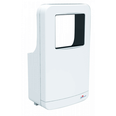 JD MacDonald Triumph Hand Dryer White Front View