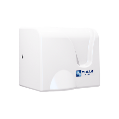 Metlam ML 1800 WHT White ABS Automatic Hand Dryer for Commercial Washrooms