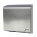 Metlam Slimline Auto Dryer in Satin Stainless Steel Front View