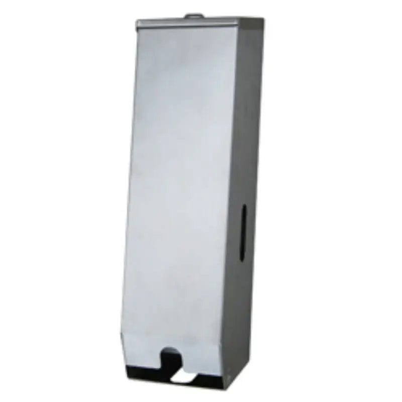 Metlam Triple Roll Dispenser Stainless Steel Front View