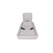 Metlam vertical baby change station wall mounted front view open position