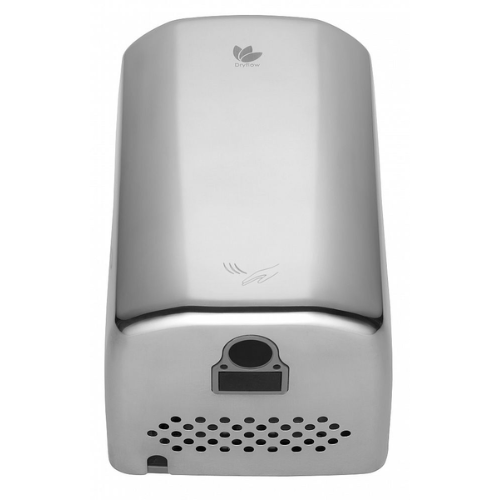 Turboforce hand dryer Bottom View in Polished Chrome