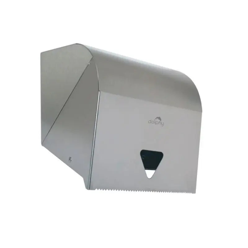 dolphy-stainless-steel-roll-towel-dispenser-left-view