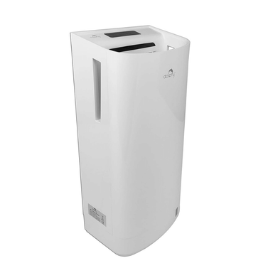 Dolphy White Jet Hand Dryer With Brushless Motor Right Facing Side View