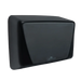 JD MacDonald Turbo Slim hand dryer in black finish, slim and modern commercial hand dryer