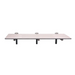 metlam-cl991-accessible-folding-shower-seat-960mm-stainless-steel-front-view